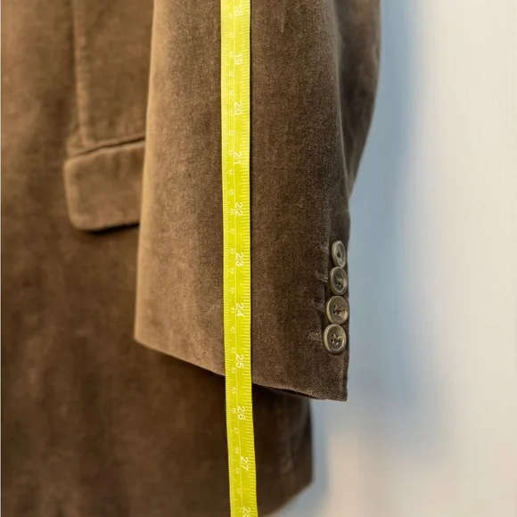Alfani Brown Corduroy Sport Coat Classic Fit